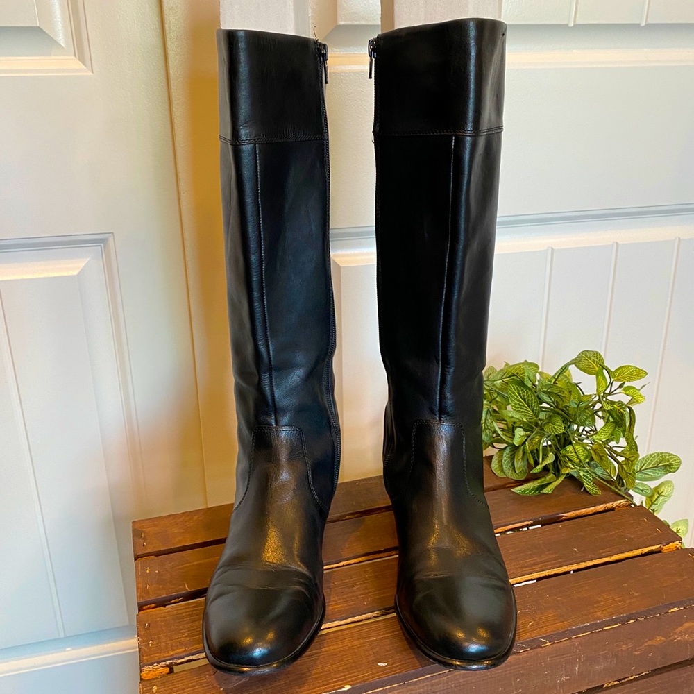 Beautiful Leather Franco Sarto Tall Riding Boots